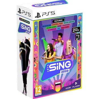 Hra pro PlayStation PS5 - Let’s Sing 2026 + 2 mikrofony
