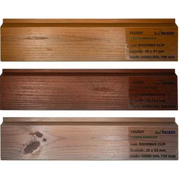 Thermo borovice, Rhombus Clip 20x92x4800