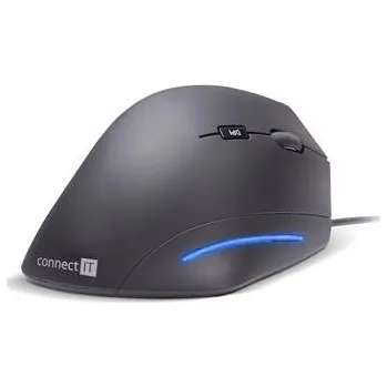Myš CONNECT IT FOR HEALTH ergonomická vertikální myš, drátová