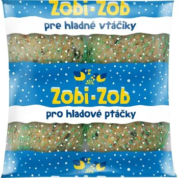 Krmivo pro ptáka Koule lojová ZOBI-ZOB 4x90g