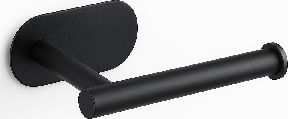 Samolepící držák Black - Hliník