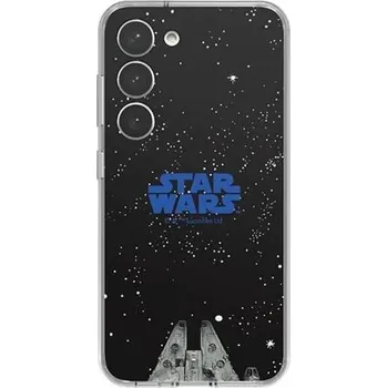 Pouzdro na mobilní telefon Samsung Rámeček StarWars k ochrannému krytu Frame pro Samsung Galaxy S23+ Black