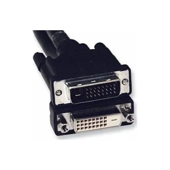 Video kabel DVI kabel, DVI-D dual link, M-F, 10m, prodlužovací
