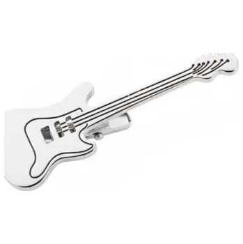 Spona na kravatu ve tvaru kytary