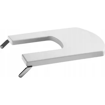 WC sedátko Bidetové sedátko s poklopem Roca Hall 56 cm bílé duroplast [A80662B004]