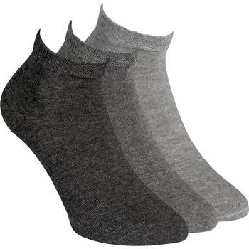 Pánské ponožky RS pánské jednobarevné letní kotníkové elastické ponožky mix24 39-42