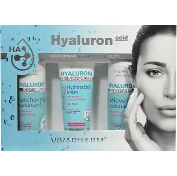Kosmetická sada Vivaco Dárková kazeta kosmetiky s kyselinou hyaluronovou