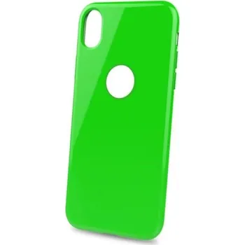 Pouzdro na mobilní telefon Pouzdro CELLY Gelskin Apple iPhone XR, limetkové