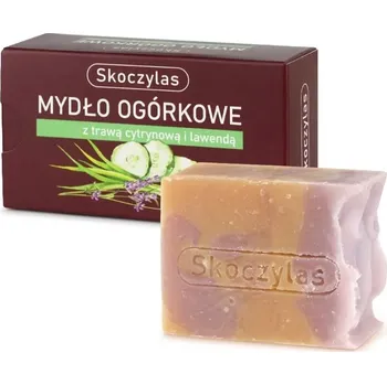 Mýdlo Skoczylas Okurkové mýdlo s citronovou trávou a levandulí 100g