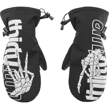 rukavice THIRTY TWO Corp Mitt 15/15 BLACK/WHITE velikost oblečení L/XL