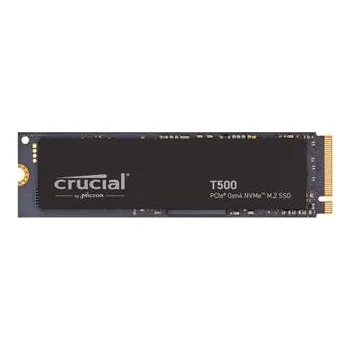 SSD disk Crucial T500/4TB/SSD/M.2 NVMe/Černá/Heatsink/5R