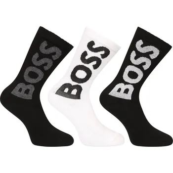 3PACK ponožky BOSS vícebarevné (50524259 960) L Možnost vrácení zboží ZDARMA do 120 dnů!