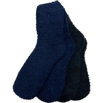 Pánské ponožky Pánske vysoké termo ponožky 2 páry Barva: Černá, Velikost: 39-43