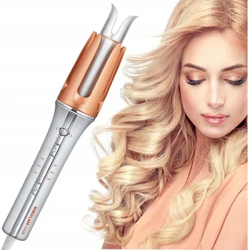 Kulma AUTOMATICKÁ KERAMICKÁ KULMA NA VLASY S OTOČNÝM TRNEM PRO VELKÉ VLNY 32mm