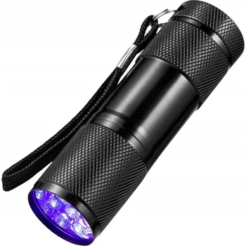 Svítilna UV LED svítilna, tester, detektor – jantar, lepidla, kontrola bankovek a klimatizací