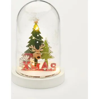 Vánoční světelná dekorace ACA X06511217 sob 5 LED teplá bílá