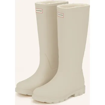 Dámské tenisky Hunter Dámské Boty Downpour Tall, krémová, 40,5