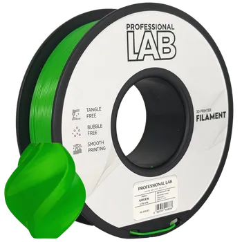 Filament Professional Lab Prof. Lab PLA+ 1 kg - ZELENÁ (GREEN)