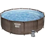 Bestway Steel Pro Frame Rattan 3,66 x 1 m 56709