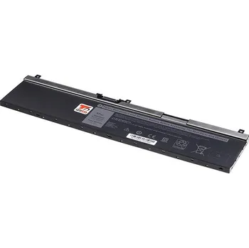 Baterie k notebooku T6 Power pro Dell Precision 7530, Li-Poly, 11,4 V, 8500 mAh (97 Wh), černá