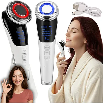 Masážní přístroj BEZJEHLOVÁ MEZOTERAPIE MASÁŽNÍ PŘÍSTROJ MEZOPROSKIN NA OBLIČEJ LIFTING EMS ZAŘÍZENÍ