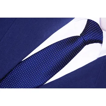 Kravata Rene Chagal široká kravata modrá