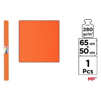 Set školních potřeb Tektura falista 65x50cm 280g/m2, pomarańczowa, Main Paper