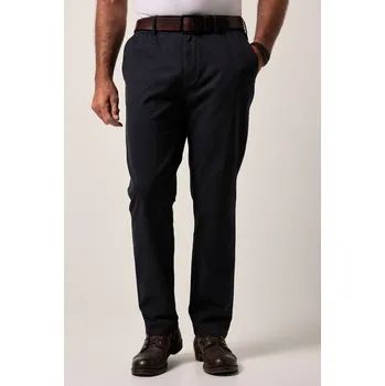 Pánské kalhoty JP-Aware, Plus size JP AWARE chino kalhoty, biobavlna, FLEXNAMIC®, OCS certifikace pro plnoštíhlé nadměrná velikost, 829104130-1460, modrý, XXL, Plus size oblečení, Oblečení pro vysoké muže, Nadměrné velikosti, Oblečení pro plnoštíhlé.