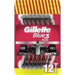 Gillette Blue3 Plus červená 12 ks