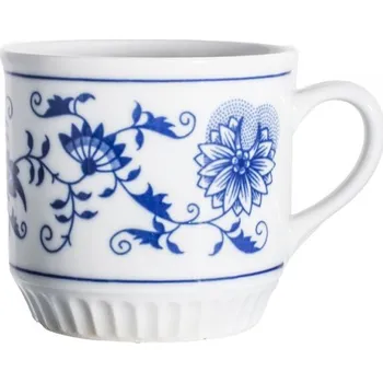 Talíř Hrnek Leo, Český porcelán Dubí, CIBULÁK, 0,3 l