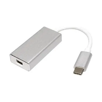 Datové redukce Roline Adaptér USB 3.1 USB C(M) -> miniDP(F), 4K2K@60Hz, Alu