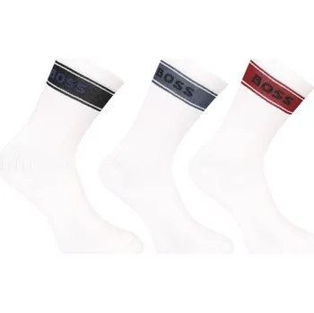 Pánské ponožky 3PACK ponožky BOSS bílé (50543637 964) M Možnost vrácení zboží ZDARMA do 120 dnů!