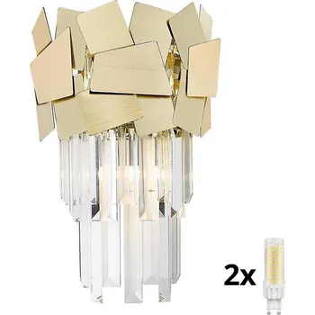 Nástěnné svítidlo Brilagi - LED Křišťálové nástěnné svítidlo MIRAGE 2xG9/42W/230V