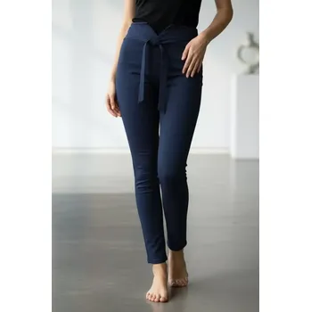 Dámské legíny Dámské kalhotové legíny modrá