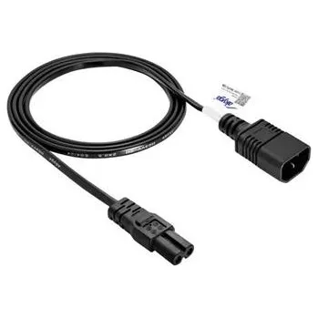 Napájecí kabel Akyga kabel prodlužovací napájecí k PC, 250V, IEC C7 / C14, 1,5m