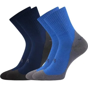 2PACK chlapecké ponožky VoXX - Barefootik froté, modrá Barva: Modrá, Velikost: 35-38