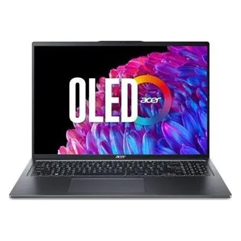Notebook Acer Swift Go 16 (SFG16-72-52KV) Ultra 5 / 16GB / 512GB SSD / 16” WQXGA+ / Win11 Home / šedá