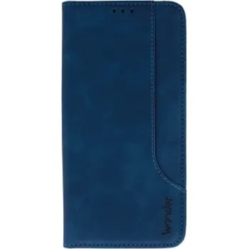 Pouzdro na mobilní telefon Knížkové pouzdro Wonder Prime pro Xiaomi Redmi Note 13 Pro 4G navy