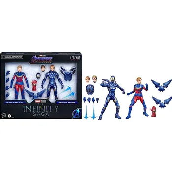 Akční figurky Marvel Legends Series: The Infinity Saga - Captain Marvel & Rescue Armor 15 cm