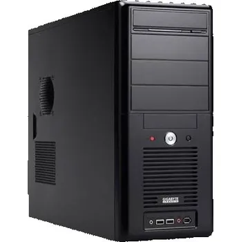 PC skříň Gigabyte GZ-X3, ATX bez zdroje, Černá, USB2, Audio