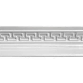 Obklad Polystyrenové dekorativní lišty bílá s řeckým klíčem