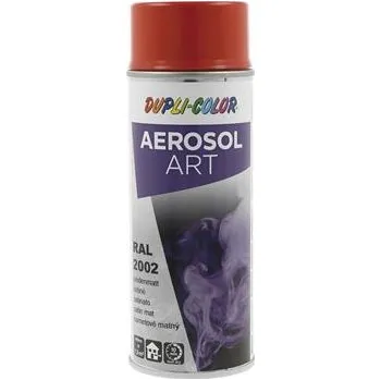 Barva ve spreji Dupli-Color Aerosol Art sprej 400 ml rumělková hedv.mat / RAL 2002