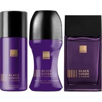 Kosmetická sada Sada Black Suede Charm