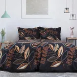 Flanelové ložní povlečení NOČNÍ LISTY 235302450