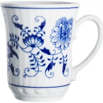 Talíř Hrnek Derby, Český porcelán Dubí, CIBULÁK, 0,25 l