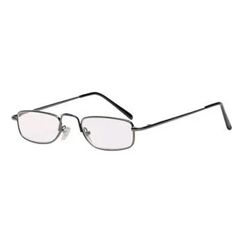 Brýle na čtení Filtral čtecí brýle, kovové, gun, +3.0 dpt