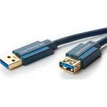 ClickTronic HQ OFC prodlužovací USB3.0 kabel, A-A, zlacené konektory, 1,8m