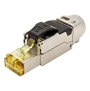 Síťový konektor Konektor RJ45 kat. 8 stíněný, montáž bez nástrojů