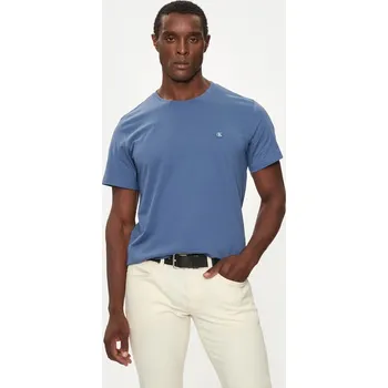 Calvin Klein pánské modré tričko 20008677-8720639284771