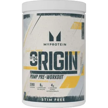 Anabolizér MyProtein Origin Pre-Workout Stim Free, 750 g Příchuť: Kyselá limonáda